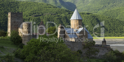 Ananuri Fortress With Church Near Tbilisi, Georgia