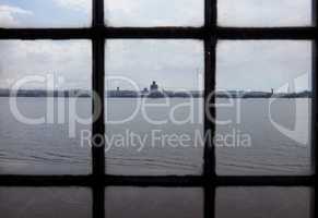 View of Birkenhead in Liverpool