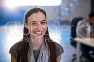 Businesswoman in creative office