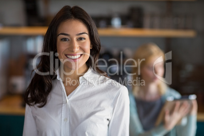 Portrait of beautiful businesswoman