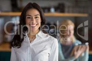 Portrait of beautiful businesswoman