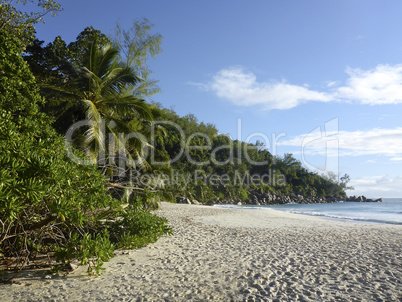 Beach of Anse Georgette, Seychelles