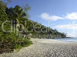 Beach of Anse Georgette, Seychelles