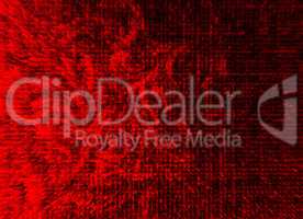 Horizontal red extruded illustration background