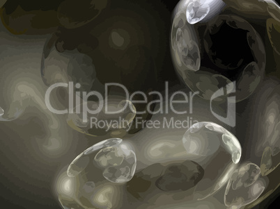 image of one Digital Fractal on Black Color image of one Digital Fractal on Black Color
