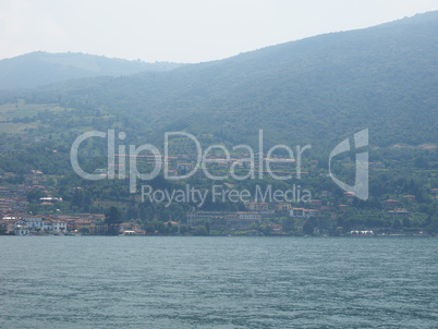 View of Lake Iseo