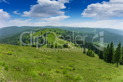 mountains in the Carpathians