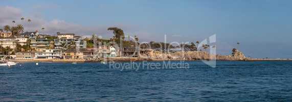Balboa Island off the coast of Newport Beach