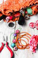 Pliers,beads, and womens accessories
