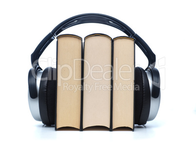 Books with headphones