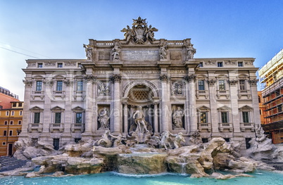 Trevi fountain, Roma, Italy