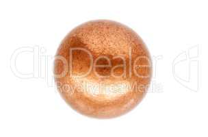 Red copper ball