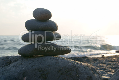 Stone pyramid