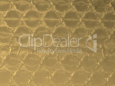 Bubblewrap sepia