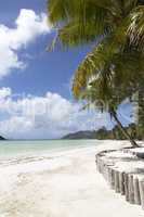 Paradise beach at Praslin island, Seychelles