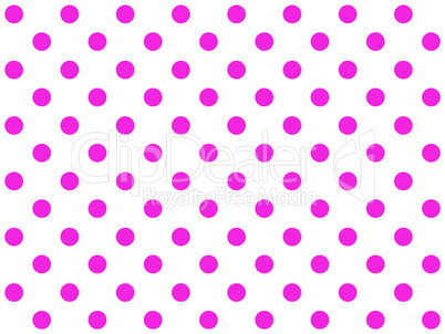 Punktemuster weiß pink