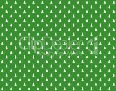Nahtloser Hintergrund Tannenbäume grün weiß