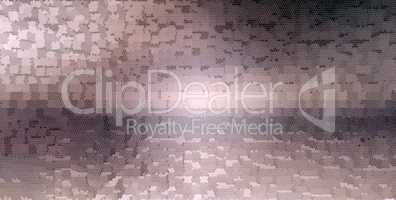 Horizontal white cubes business presentation abstract background