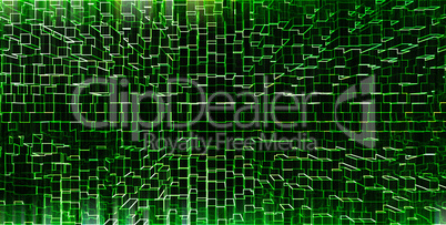 Vertical green matrix hacker pixel neo business presentation abs
