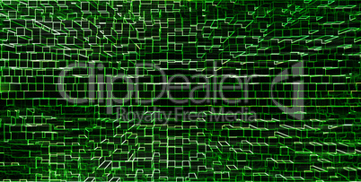 Horizontal green matrix hacker pixel neo business presentation a