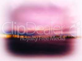 Horizontal Saint Petersburg vintage vivid pink abstraction