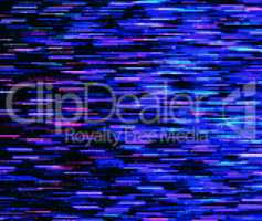 Square vivid 8-bit pixel dot interlaced space stars blast telepo