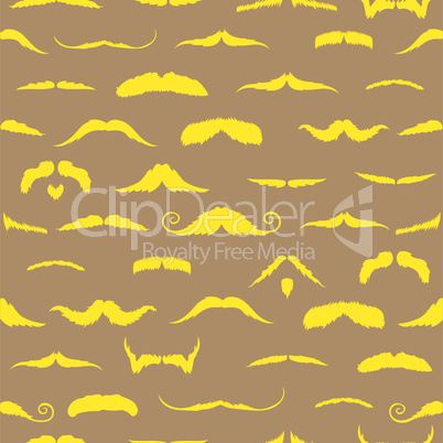 Composite image of mustaches