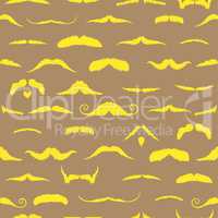 Composite image of mustaches