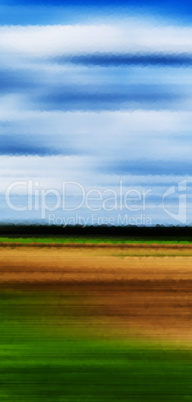 Vertical vivid horizon motion landscape abstraction background b