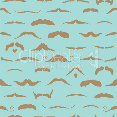 Composite image of mustaches