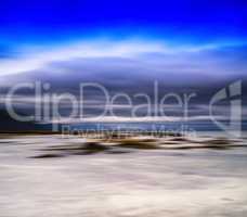 Horizontal motion blur Norway landscape background backdrop