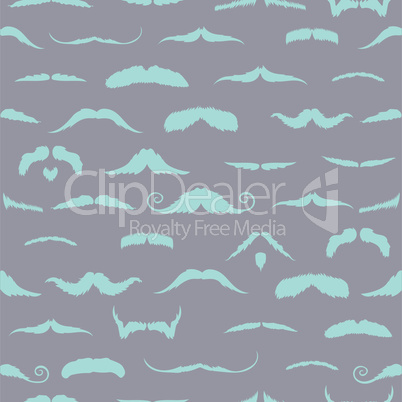 Composite image of mustaches