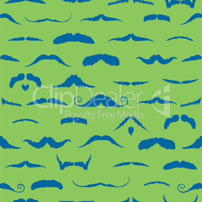 Composite image of mustaches