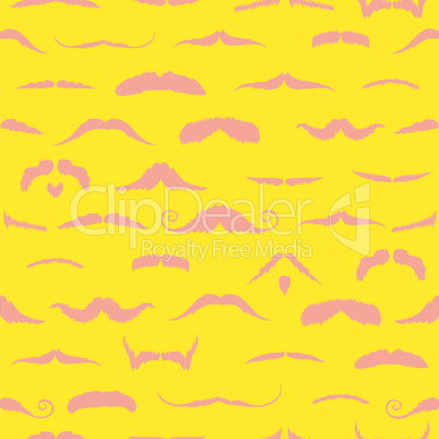 Composite image of mustaches