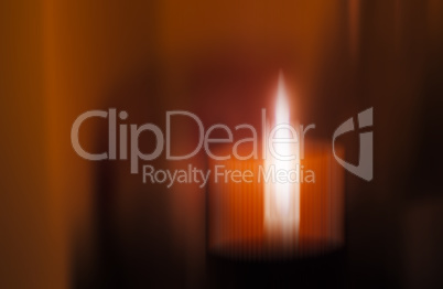 Horizontal vivid blurred candle abstraction background backdrop