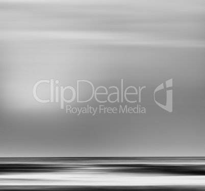 Black and white simple motion blur ocean background backdrop