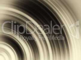 Horizontal vivid black and white sepia vinyl radial swirl twirl