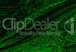 Horizontal vivid green matrix neon futuristic business communica