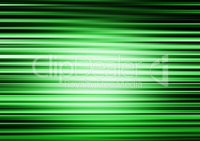 Horizontal green lines motion blur abstract illustration backgro