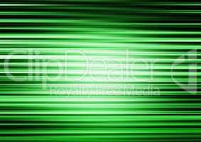 Horizontal green lines motion blur abstract illustration backgro