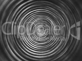 Horizontal black and white swirl teleport illustration backgroun