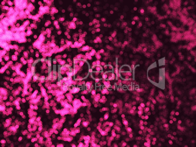 Horizontal pink bokeh background