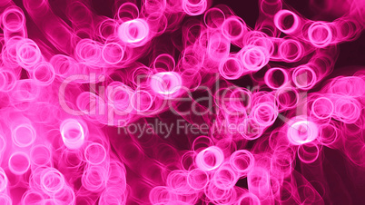 Horizontal pink bokeh background