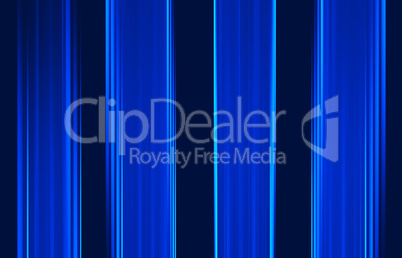 Vertical blue curtains motion blur backdrop