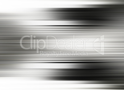 Horizontal black and white motion blur background