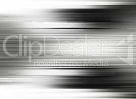 Horizontal black and white motion blur background