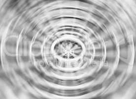 Black and white blur abstraction vortex background