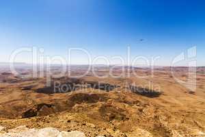 National geological park HaMakhtesh HaRamon. Israel .