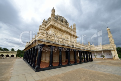 Tipu Sultans Sommerpalast in Mysore, Indien