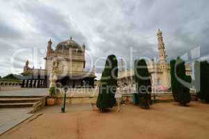 Tipu Sultan's Sommerpalast in Mysore, Indien